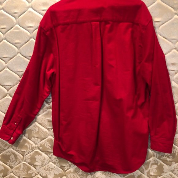 Cherry Red Button Down - Picture 3 of 4